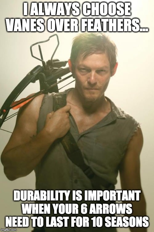 Fletching Why Do Some Arrows Have Feathers On The Back?