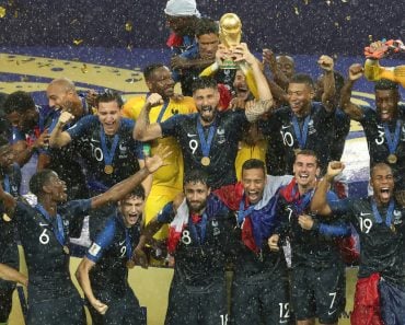 France celebrates after winning the FIFA 2018 World Cup in Russia(A.RICARDO)s