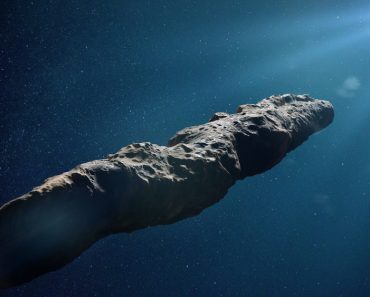 Oumuamua comet, interstellar object passing through the Solar System(Dotted Yeti)S