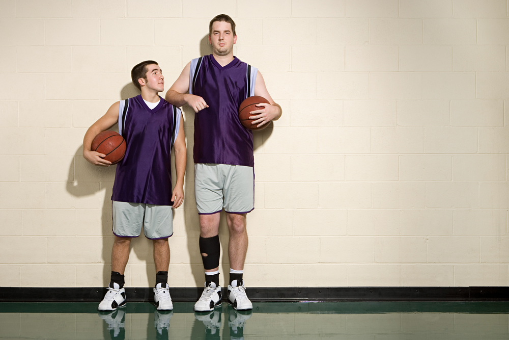 Tall and short basketball players(XiXinXing)S