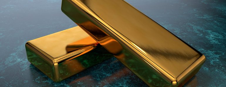 3d-illustration-with-gold-bars-in-a-jar-lying-on-a-G2MWUGQ