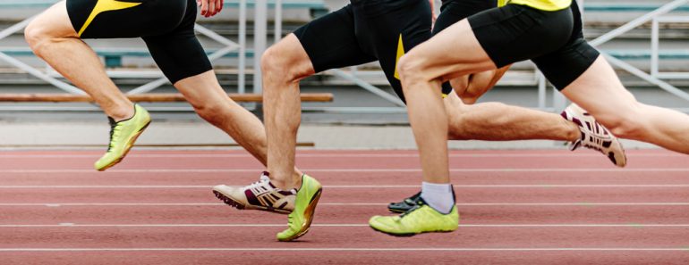 legs men athletes runners running race sprint in athletics