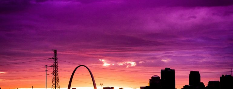 purple sky
