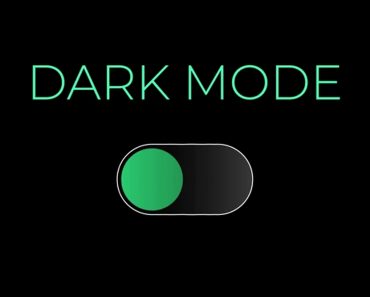 Switch to dark mode