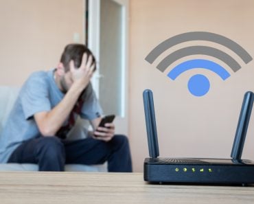 Wifi,Router,With,Low,Signal.,Bad,Connection.,Version,2,-