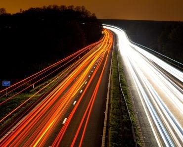 light trails