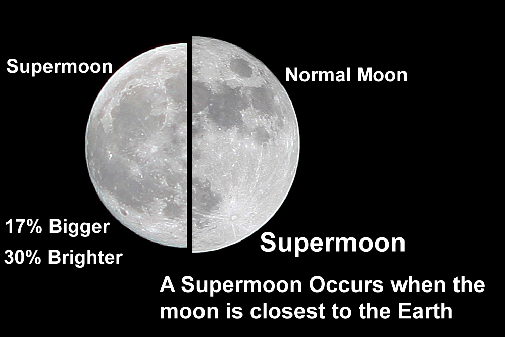 The Blood Moon, The Pink Moon, The Harvest Moon, And The Blue Moon