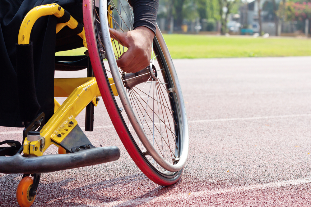 Why Do Athletic Wheel Chairs Have Slanting Wheels?