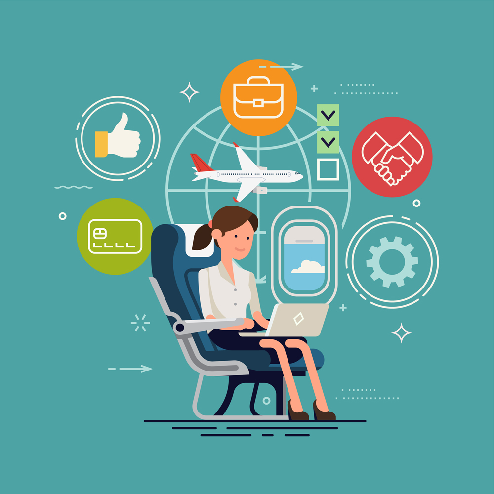 கணினி-இணைய -செய்திகள்/தகவல்கள் - Page 3 Vector-concept-design-on-woman-working-online-using-inflight-WiFi