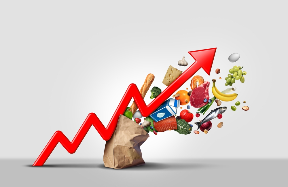 Rising,Food,Cost,And,Grocery,Prices,Surging,Costs,Of,Supermarket