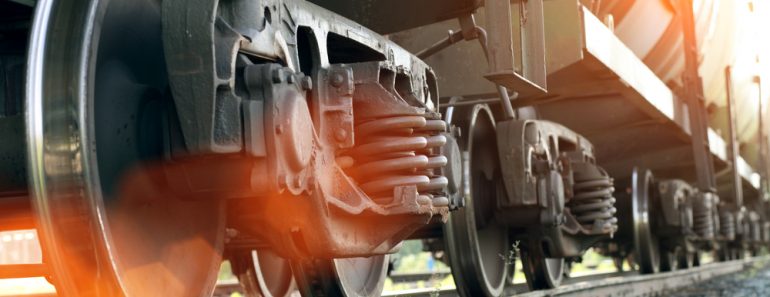Railroad,Train,Of,Black,Tanker,Cars,Transporting,Crude,Oil,On
