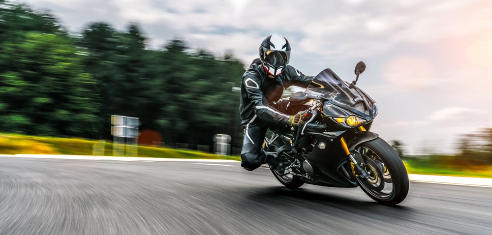 Motorbike,On,The,Road,Driving,Fast.,Having,Fun,On,The