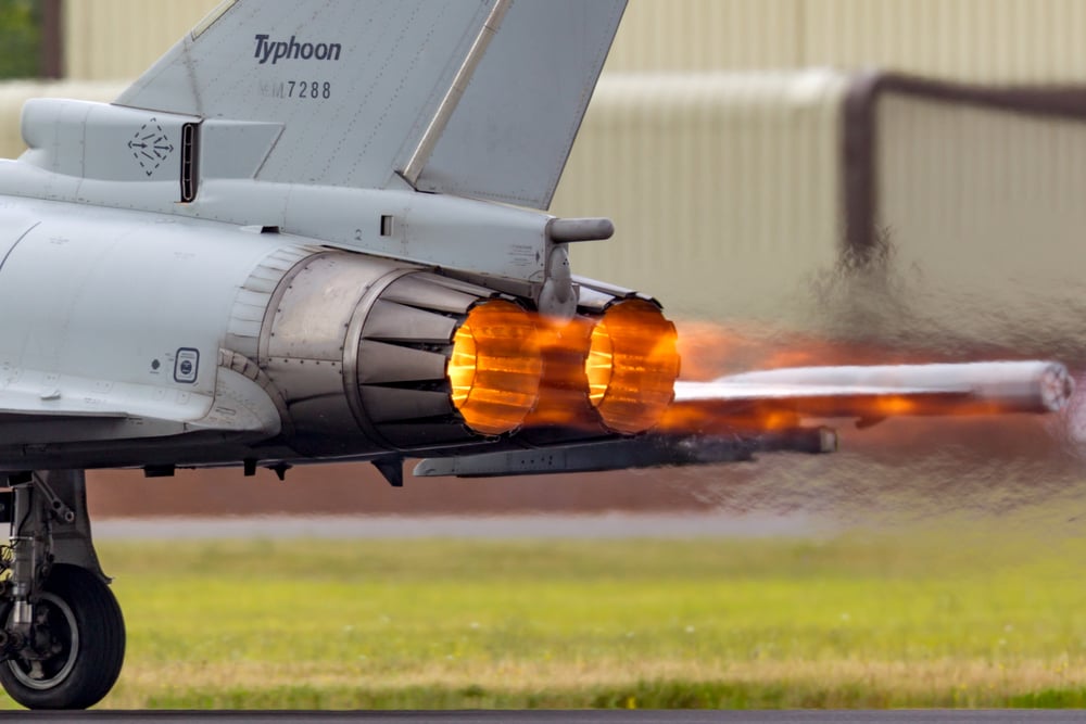 Raf,Fairford,,Gloucestershire,,Uk,-,July,14,,2014:,Glowing,Hot