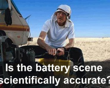 Is the battery scene scientifically accurate?