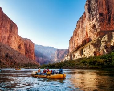 Rafting,On,The,Colorado,River,In,The,Gran,Canyon,At