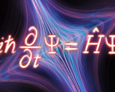 Time-dependent,Schrodinger,Equation,With,Quantum,String,,Computer,Generated,Abstract,Background,