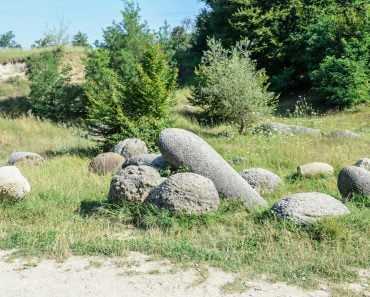 Concretions,Growing,Up,,Old,Trovant,Natural,Formed,,Cement,Sand,,Romania