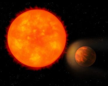 Giant,Planet,Is,Too,Close,To,The,Star.,Hot,Jupiter,