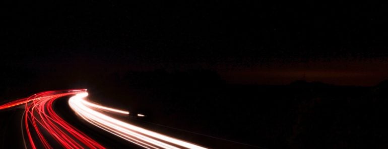 Light travelling in darkness