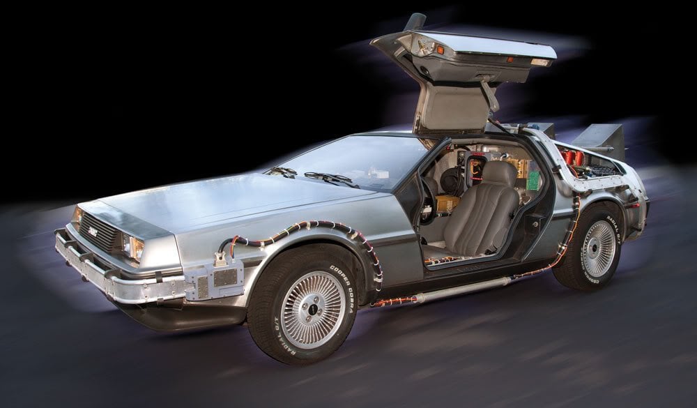 time travel machine back to the future