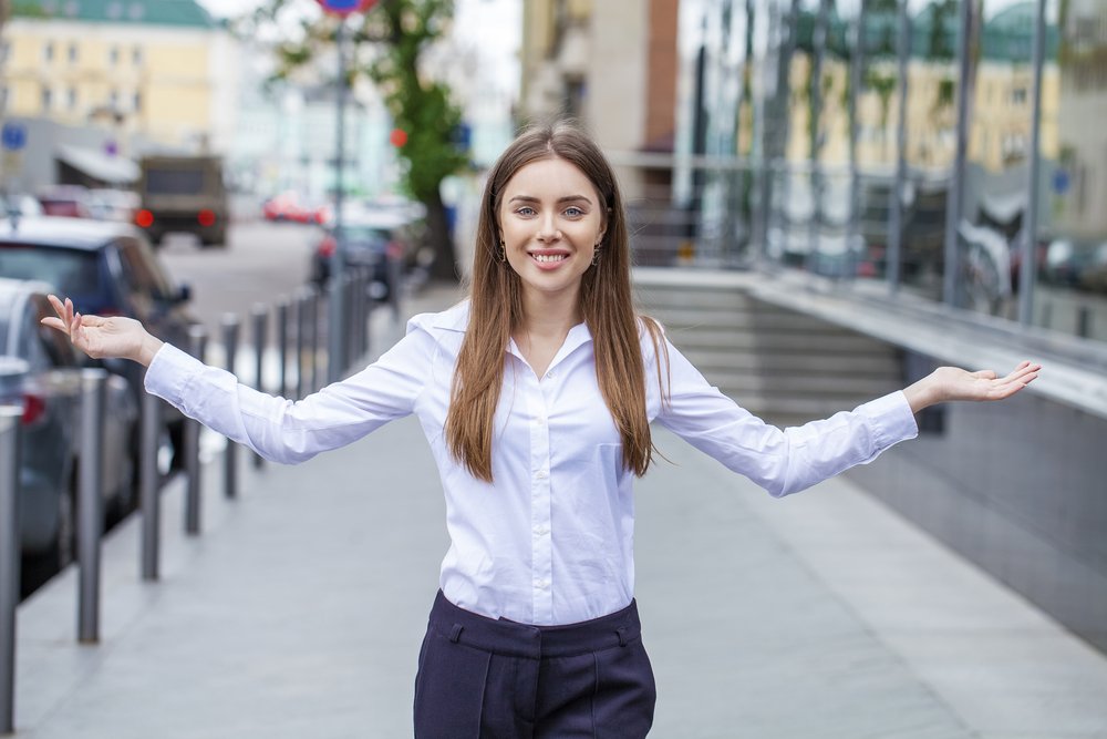 girl wearing white shirt