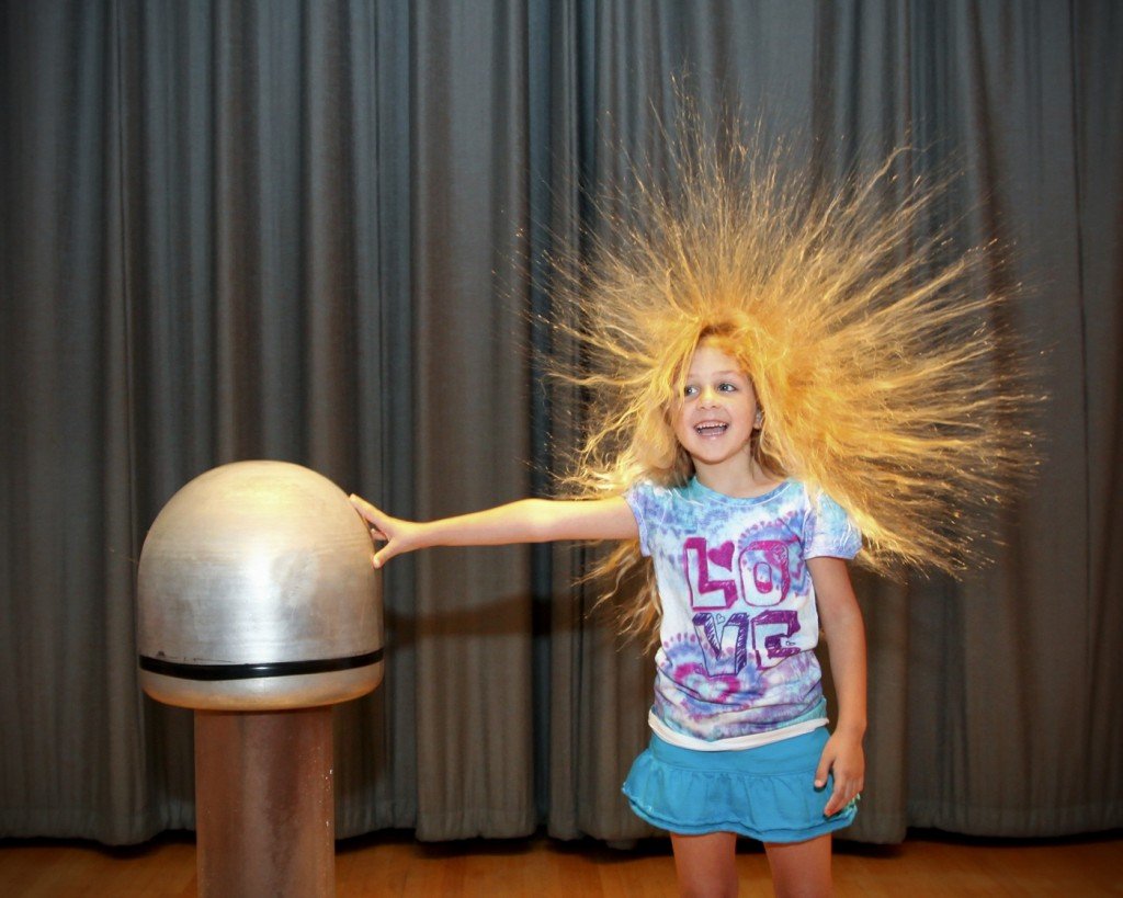 A Van de Graaff generator can be pretty fun (Image Source: knoxblogs.com)