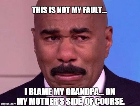 Bald man crying meme