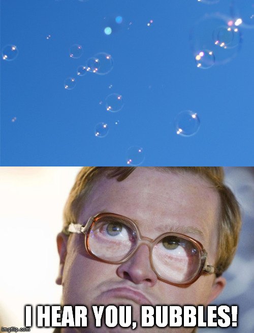 bubbles meme.