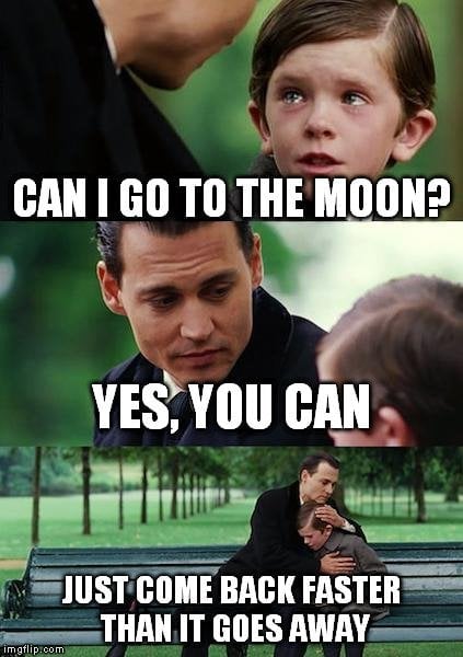 go to moon meme