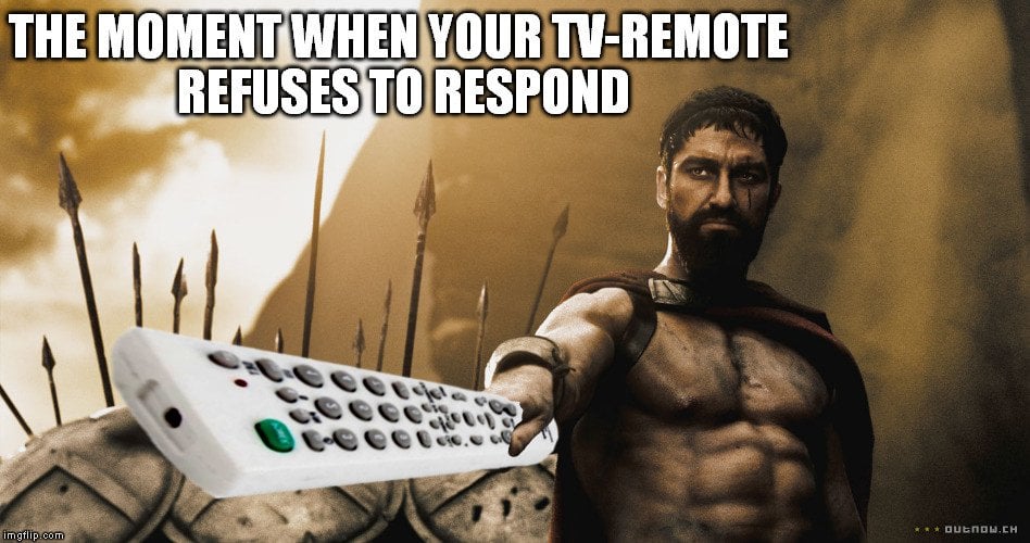 Tv remote meme