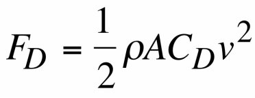 drag force formula
