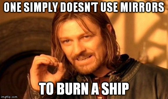 burn a ship meme