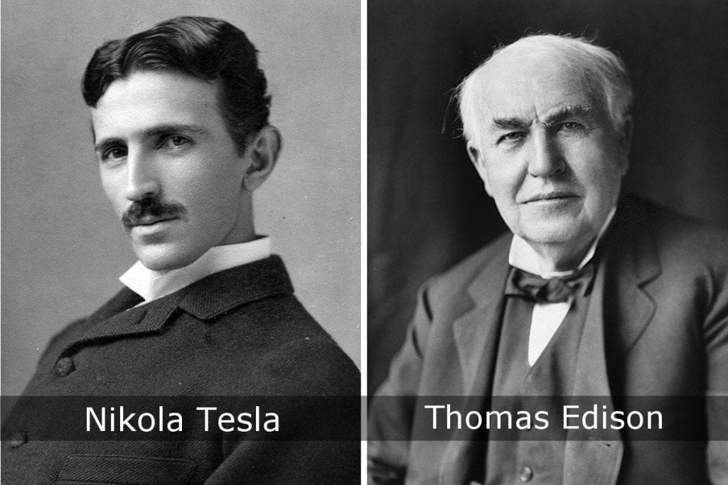 Nikola Tesla & Thomas Edison