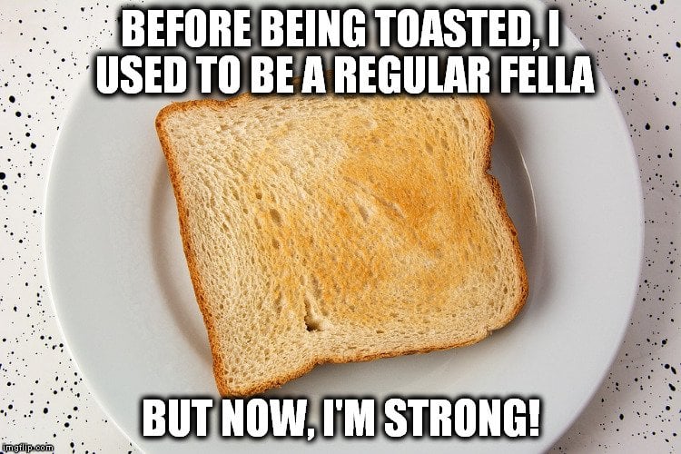 Why Does Bread Turn So Crispy and Tasty When Toasted?