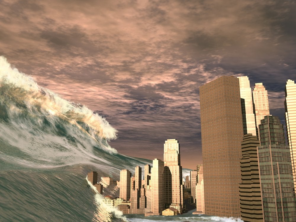 tsunami waves
