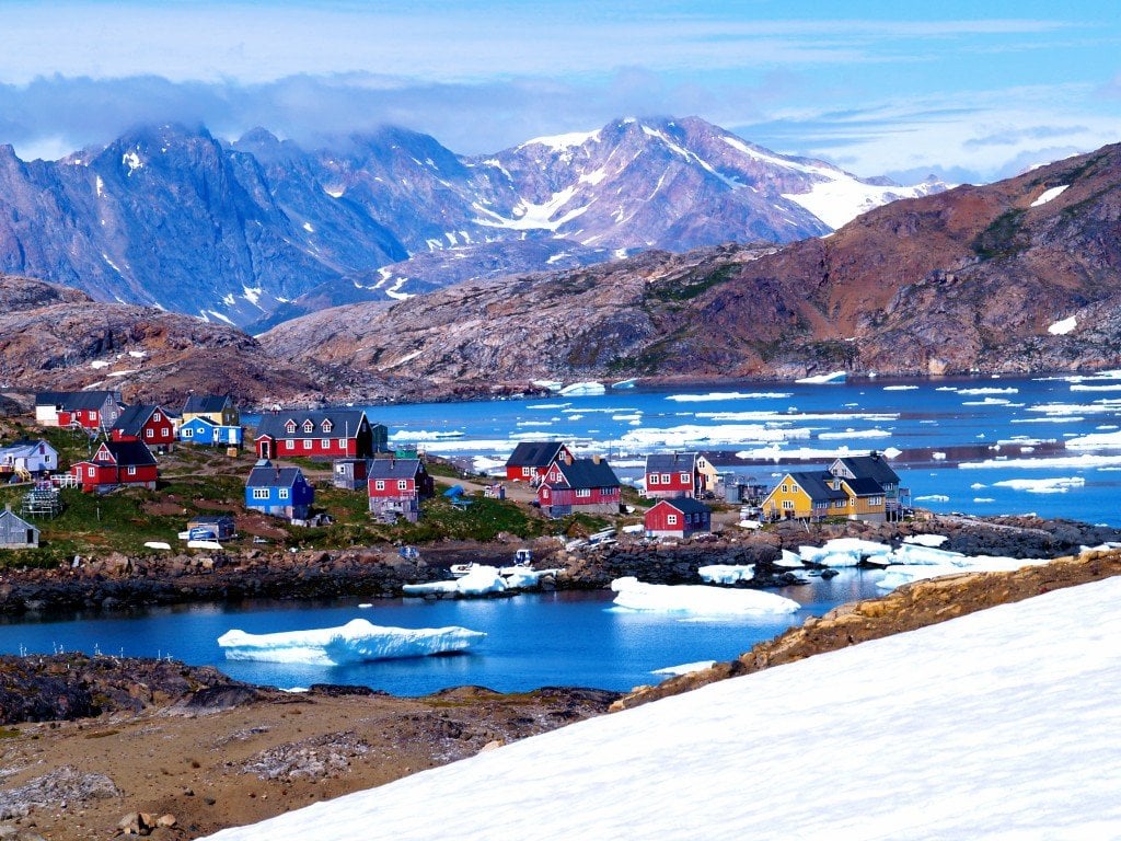 Kulusuk in Greenland Source: Wikipedia 
