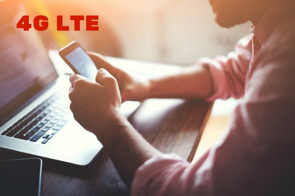 4G LTE Using on Mobile & Laptop