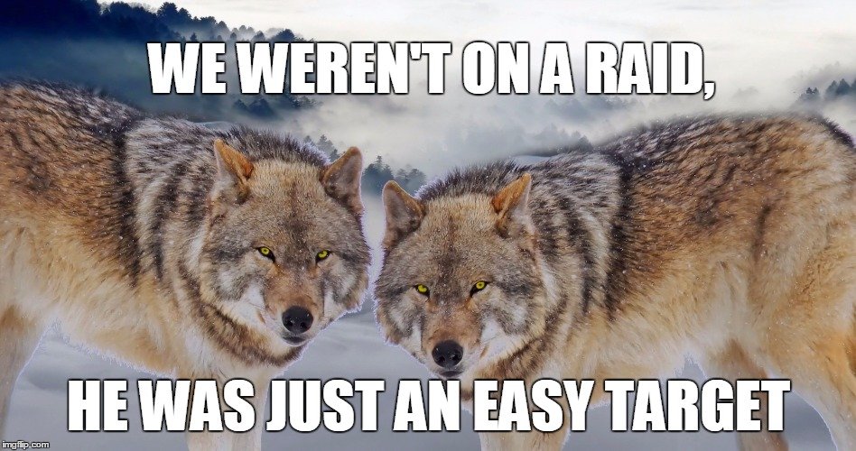 Wolf meme