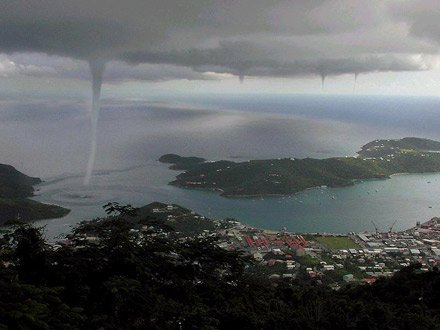 waterspouts