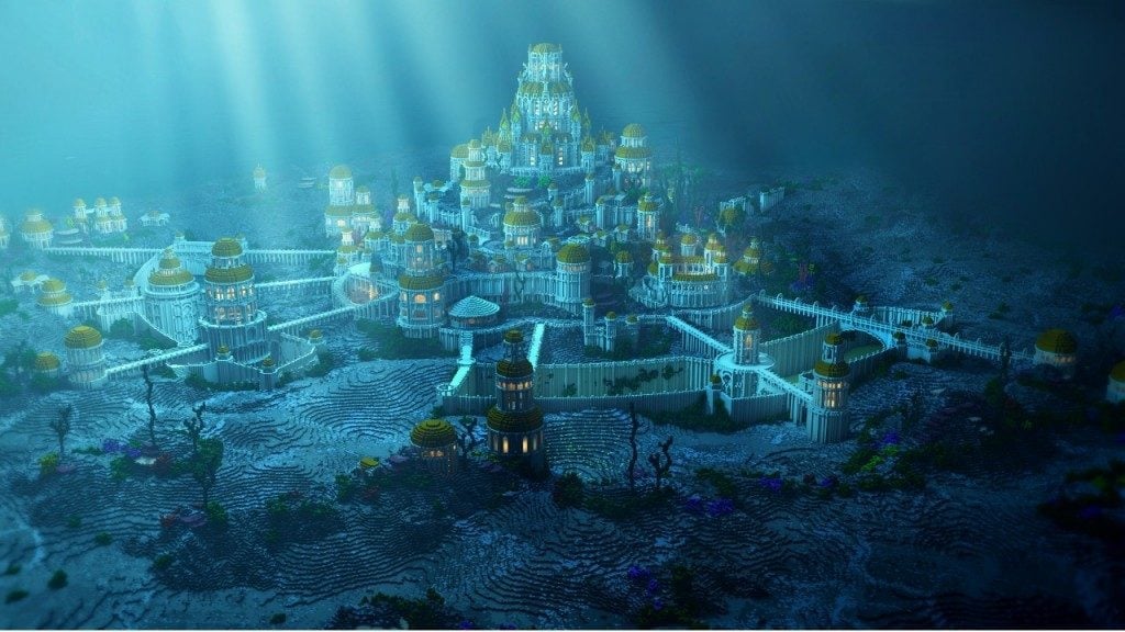 Atlantis underwater