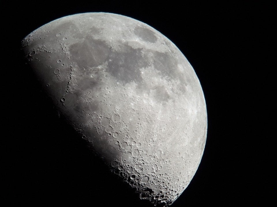 moon craters