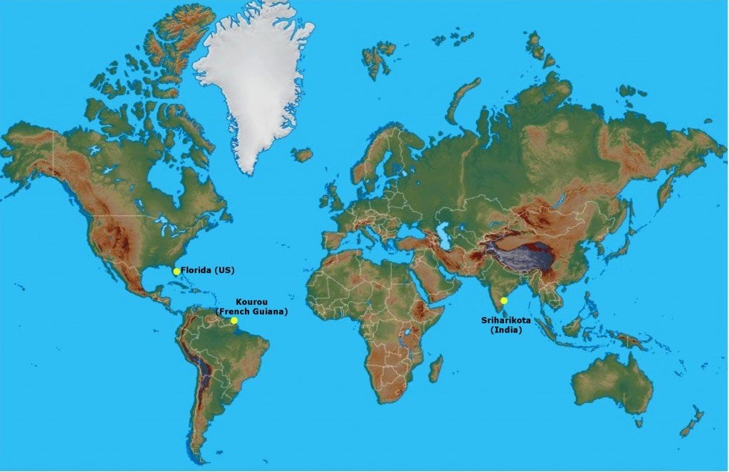 world map