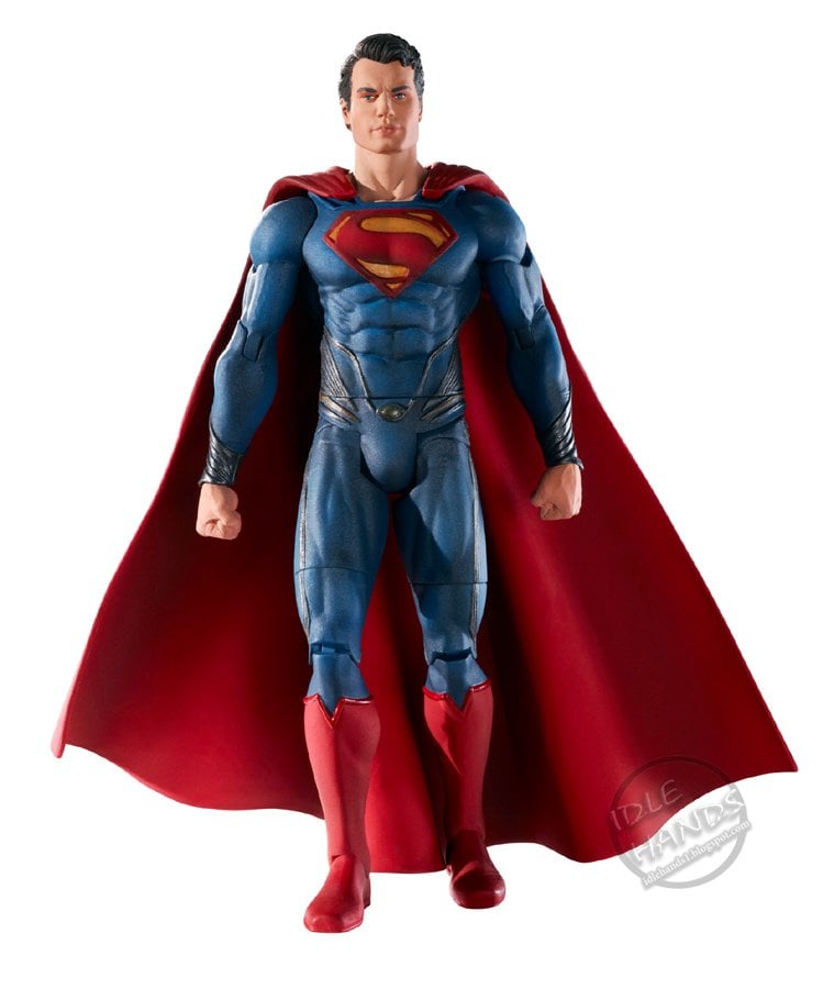 Even the Man of Steel can be made out of plastic