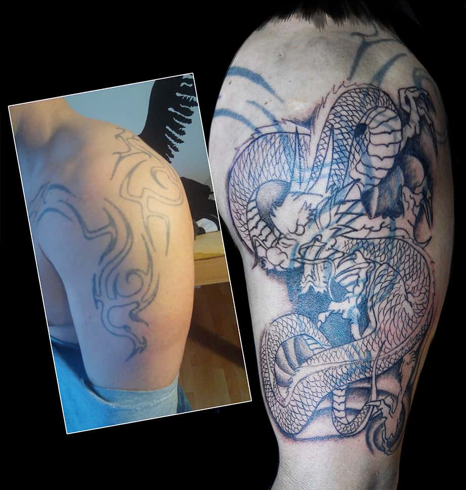 Inked Body Art Corrections : tattoo cover ups