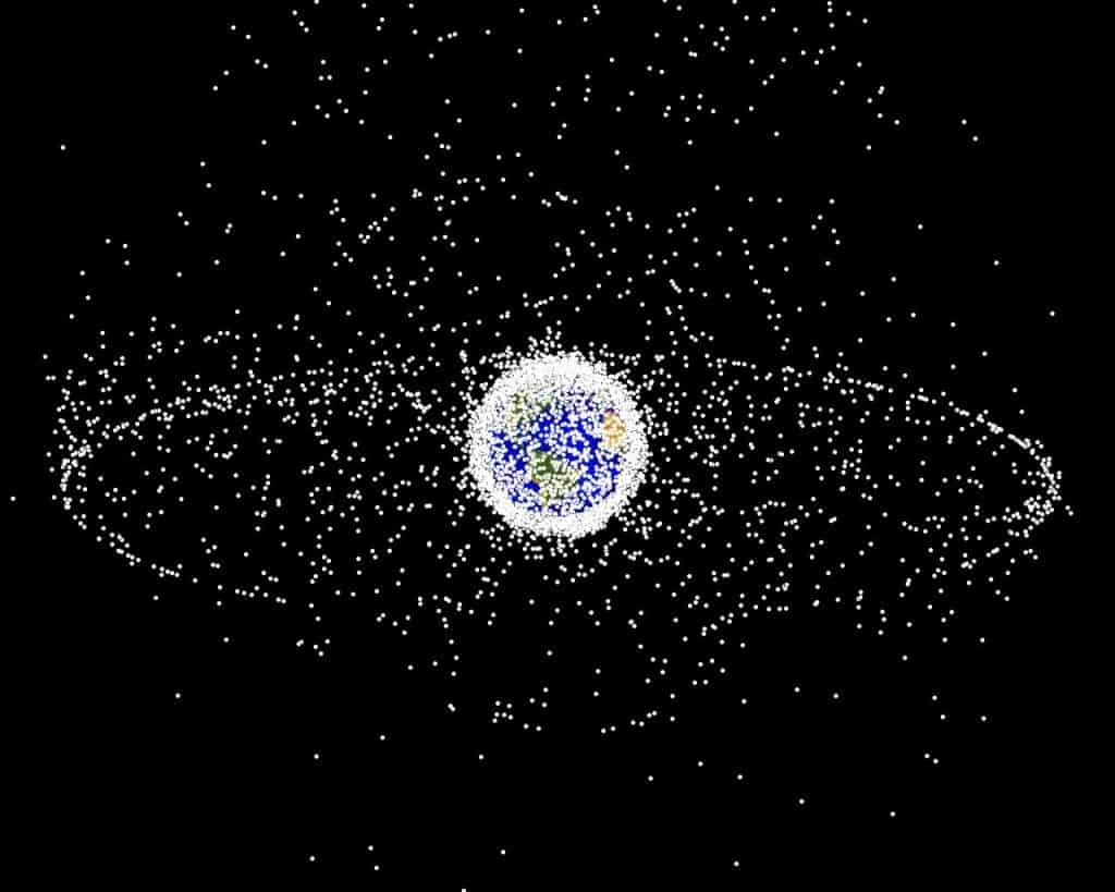 space junk debris photo by NASA junk garbage