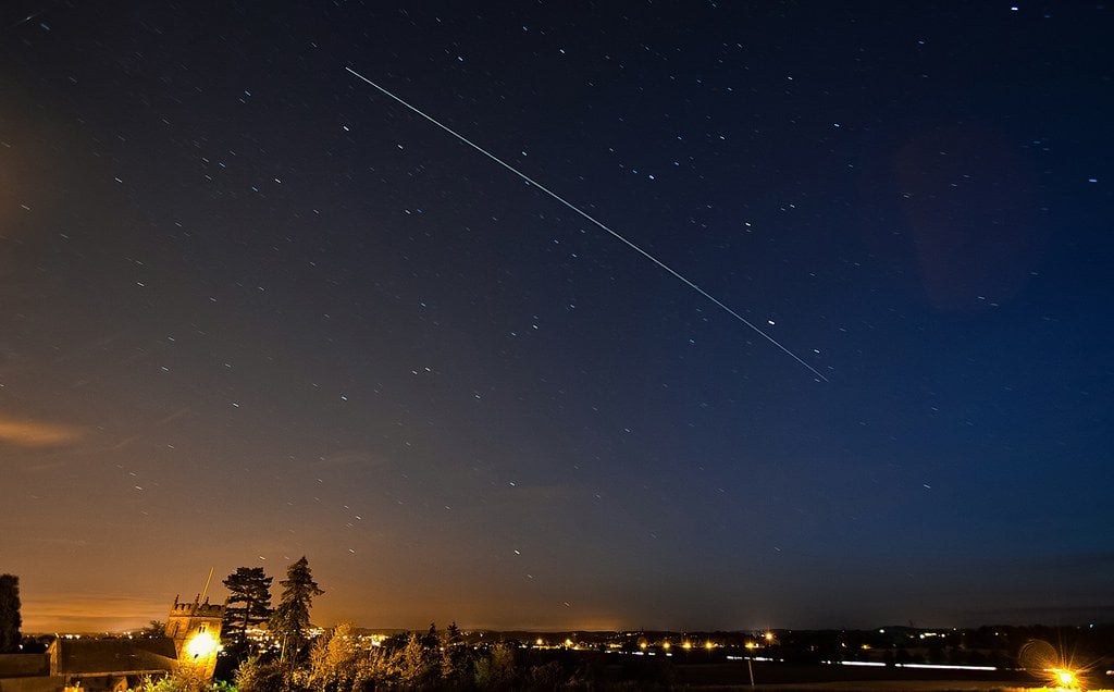 International Space Station Passing