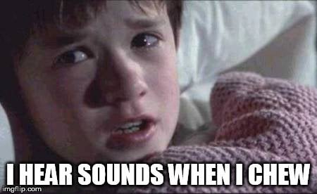 Why can i hear myself blink 2 Tensor Tympani: Why Closing The Eyes Tightly Causes Crackling In Ears?