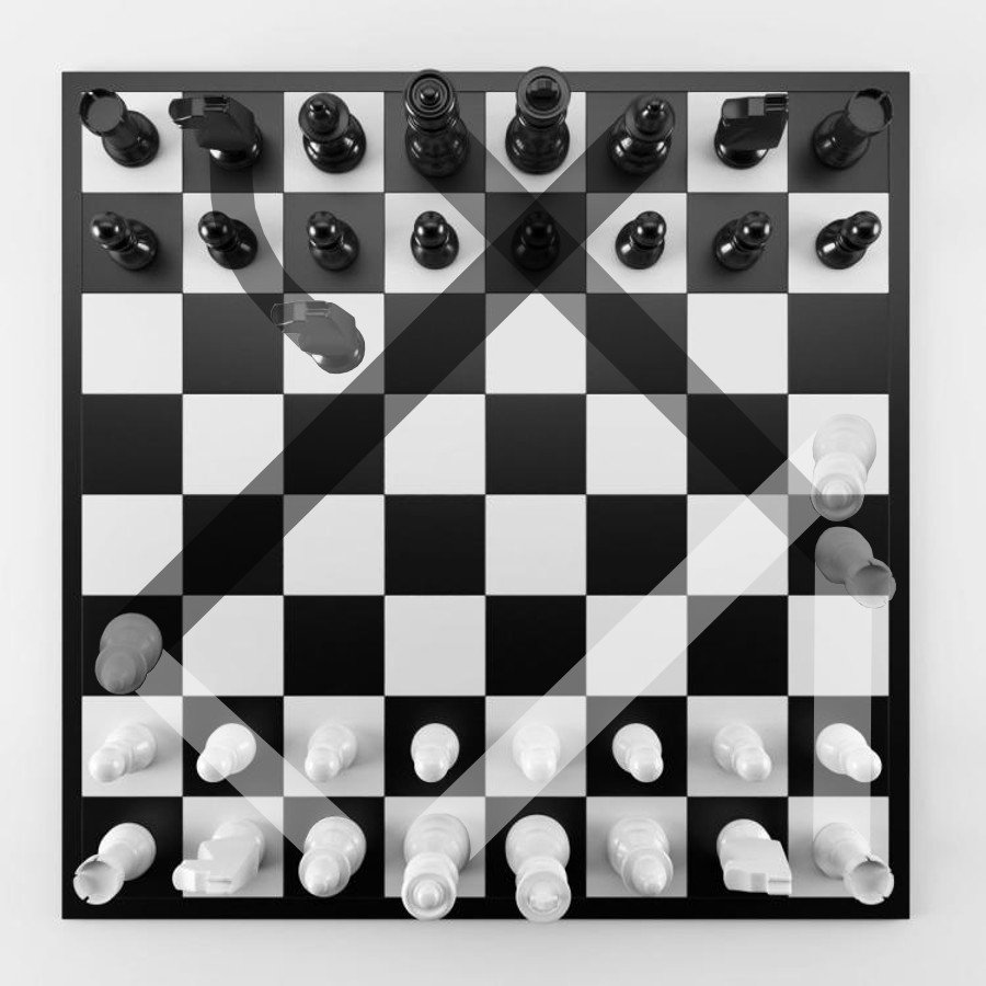 Pattern of focal γ-bursts in chess players