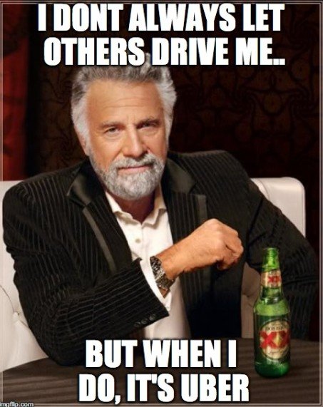 meme Uber Passenger