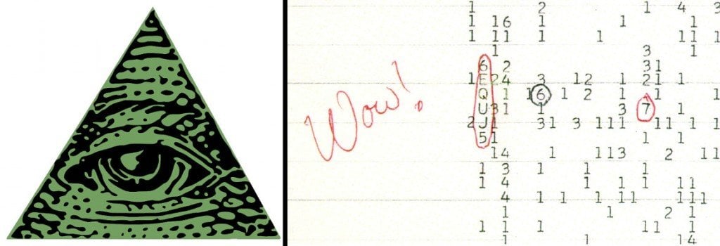 Illuminati Logo & Wow signal